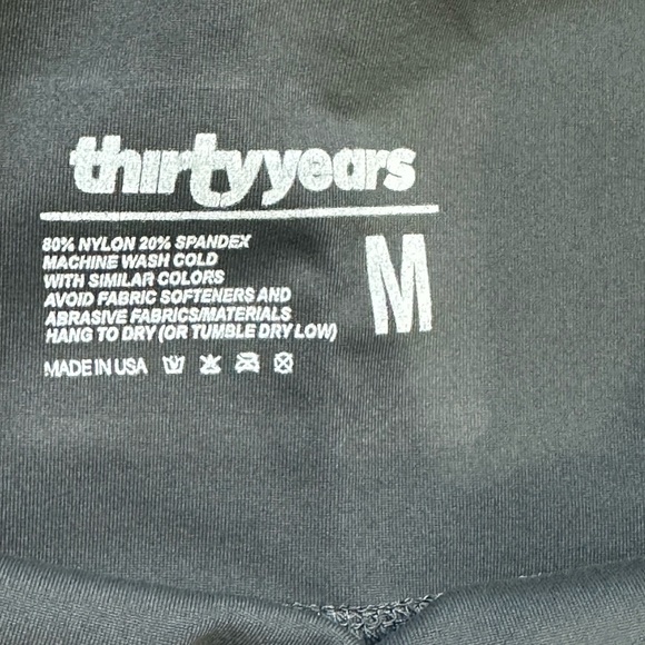 Thirtyyears Black Biker Shorts - Picture 3 of 4